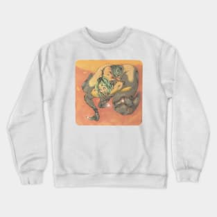 Ready to defend myself Crewneck Sweatshirt